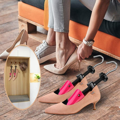 eachway Shoe Stretcher Shoe Trees,Adjustable Length & Width for Men and Women（For Women's 5.5-10