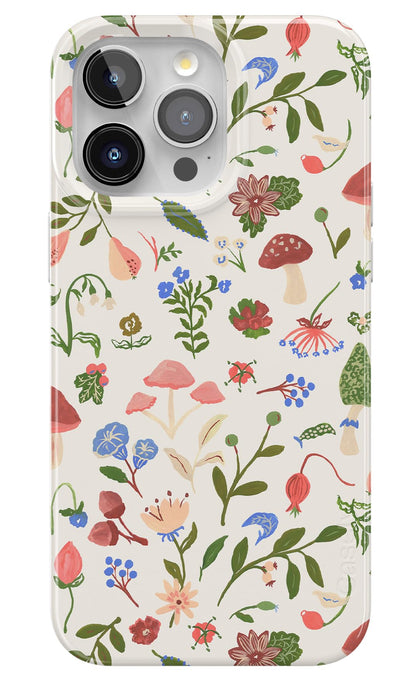 Casely iPhone 15 Pro Max Case | Nantucket Cottage | Blue Hydrangea | Compatible with MagSafe | Classic Ultra Slim Design