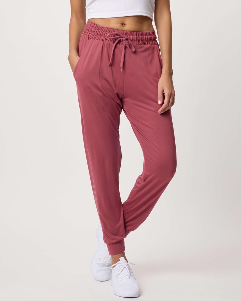 Real Essentials 3 Pack: Women's Lounge Joggers Sweatpants with Pockets Yoga Running Athletic Workout, Set 6, M, Pack of 3