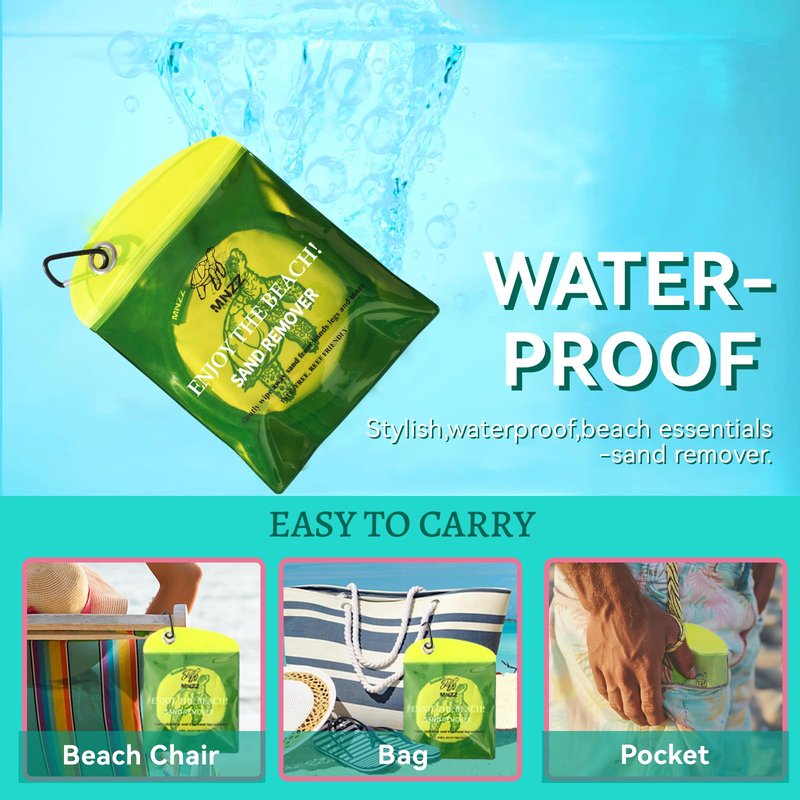 Beach Sand Remover Sand Eraser Wipe Mitt Family Kids Women 2026 Summer Gift Beach Towels Vacation Essentials Mexico Costa Rica Trip Must Haves Hawaii Honeymoon Accessories Alaska Cruise Ship Gear 1Pcs