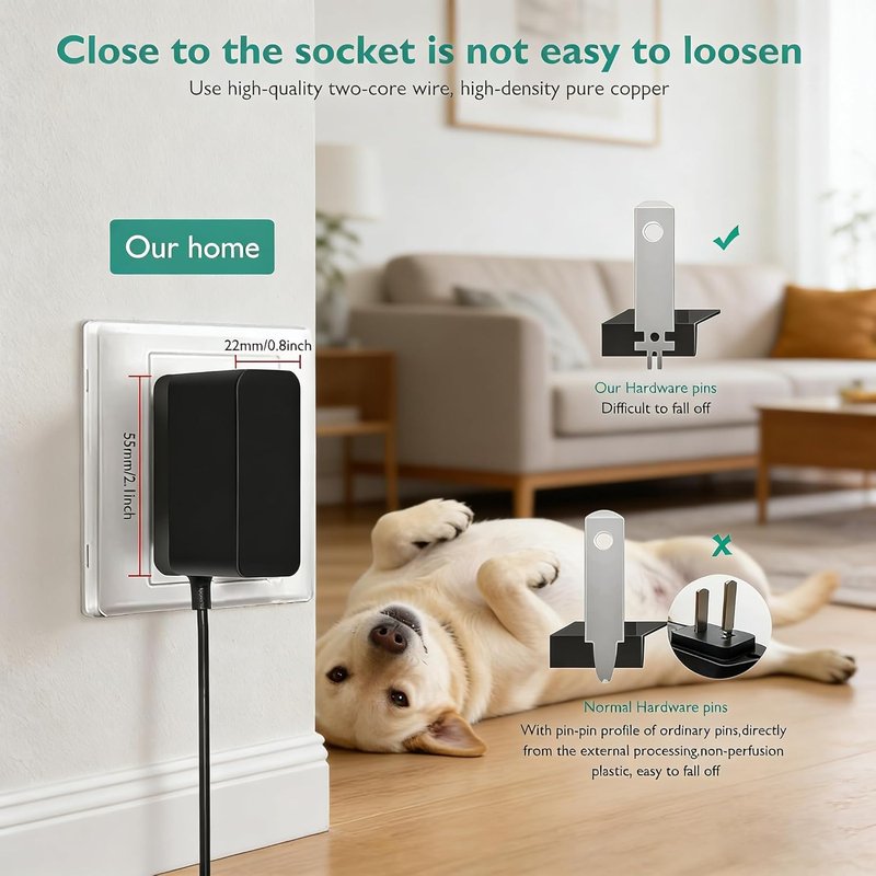 Dual Lead Charger for Pro & Easy Series 900 Dog Training Collars | Replacement Power Adapter for EZ-900, EZ-902, EZ-903, EZ-904, PE-900, PE-902, PE-903