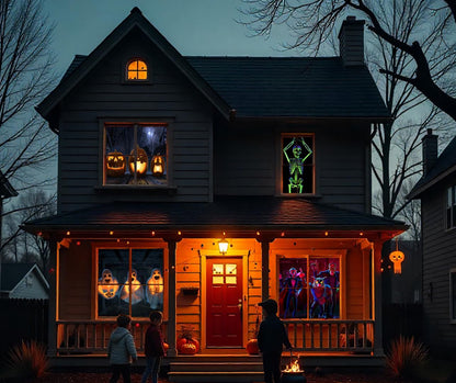 AtmosFX® Halloween Digital Decoration on USB Includes 8 Atmosfx Video Effects for Hallloween