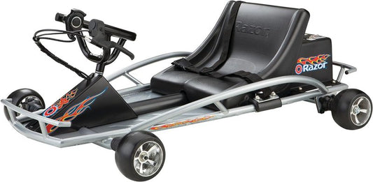 Electric Go-Kart for Ages 8+ | Razor Ground Force One - 12 MPH, 40 Min Runtime, Variable Speed Throttle