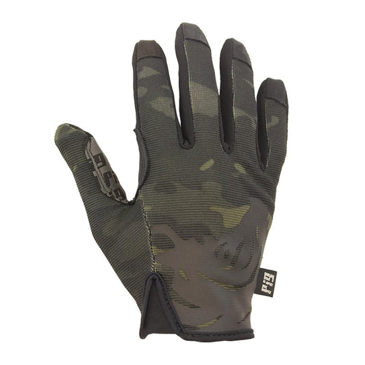 PIG Delta Utility Tactical Gloves, Touchscreen Compatible, High Dexterity, for Shooting, 1 Pair, Multicam Black, 2X-Large