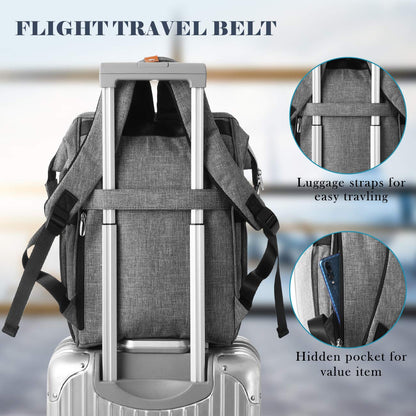 RJEU Laptop Backpack Women, Anti-theft School Backpack for Teenager Girls,Waterproof High School Bookbag Computer Bag with USB Charging Port for Travel Business College