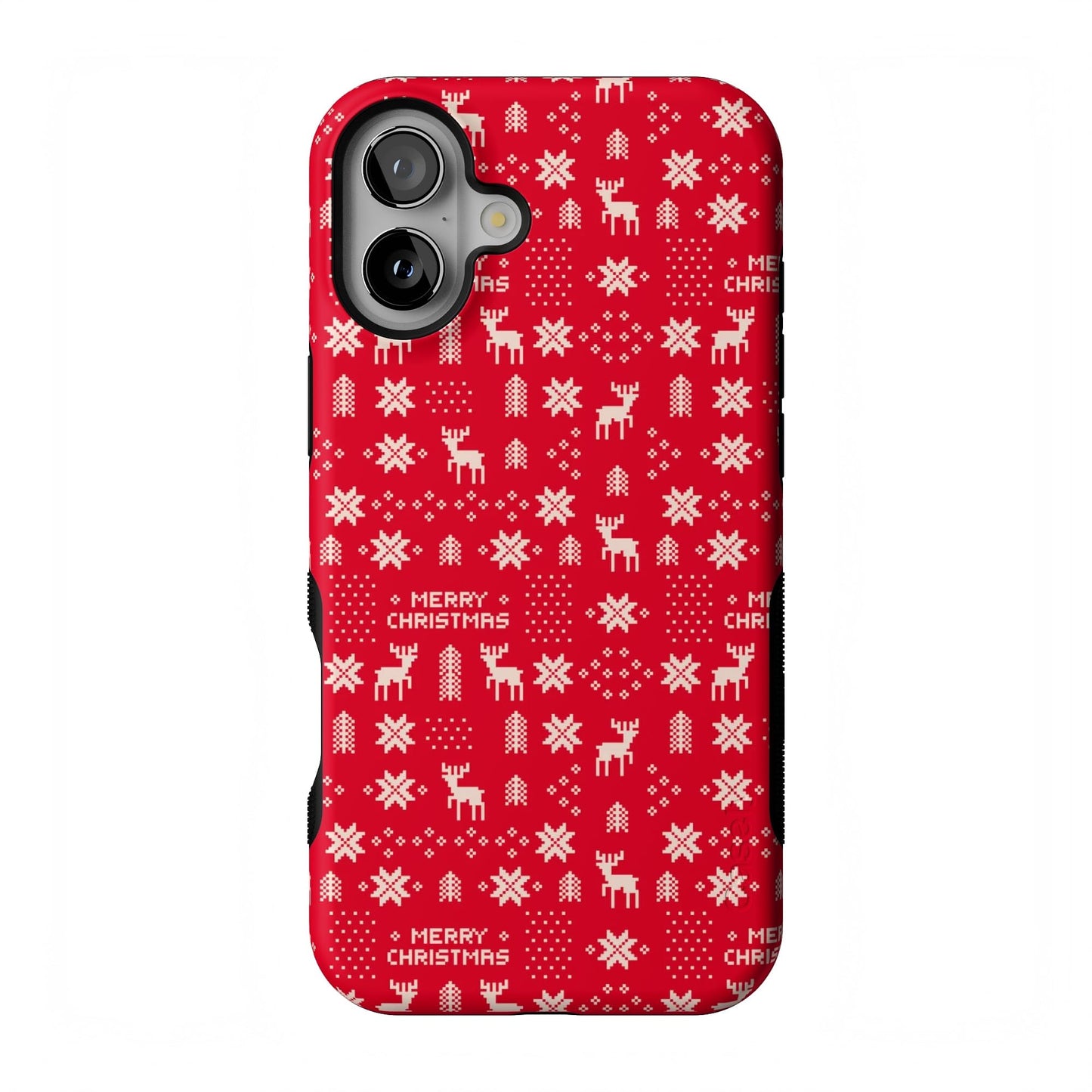 Casely iPhone 17 Pro Max Case | On The Dot | Maroon Polka Dot | Compatible with MagSafe | Bold Protective Design