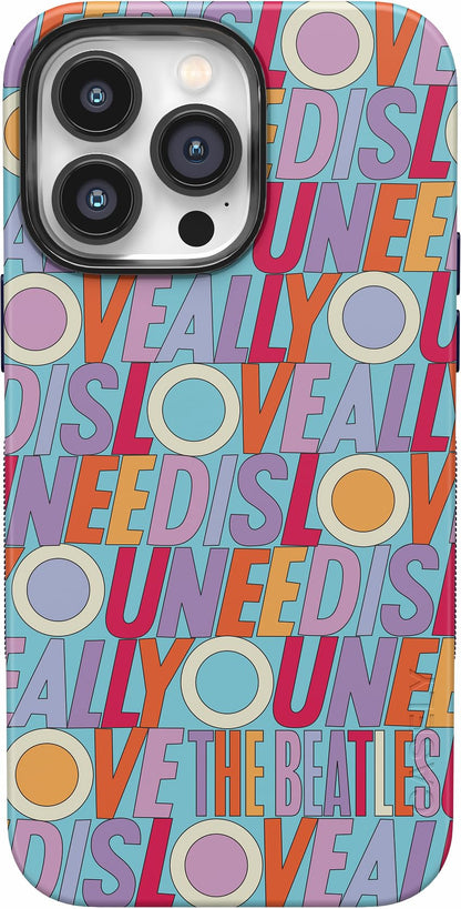 Casely iPhone 14 Pro Case | Opposites Attract | Day & Night Mountains | Compatible with MagSafe | Bold Protective Design
