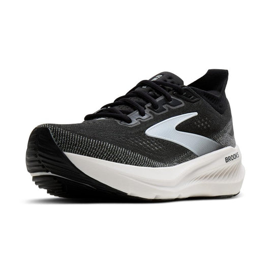 Brooks Women’s Glycerin 23 Neutral Running Shoe - Black/Grey/White - 5.5 Medium