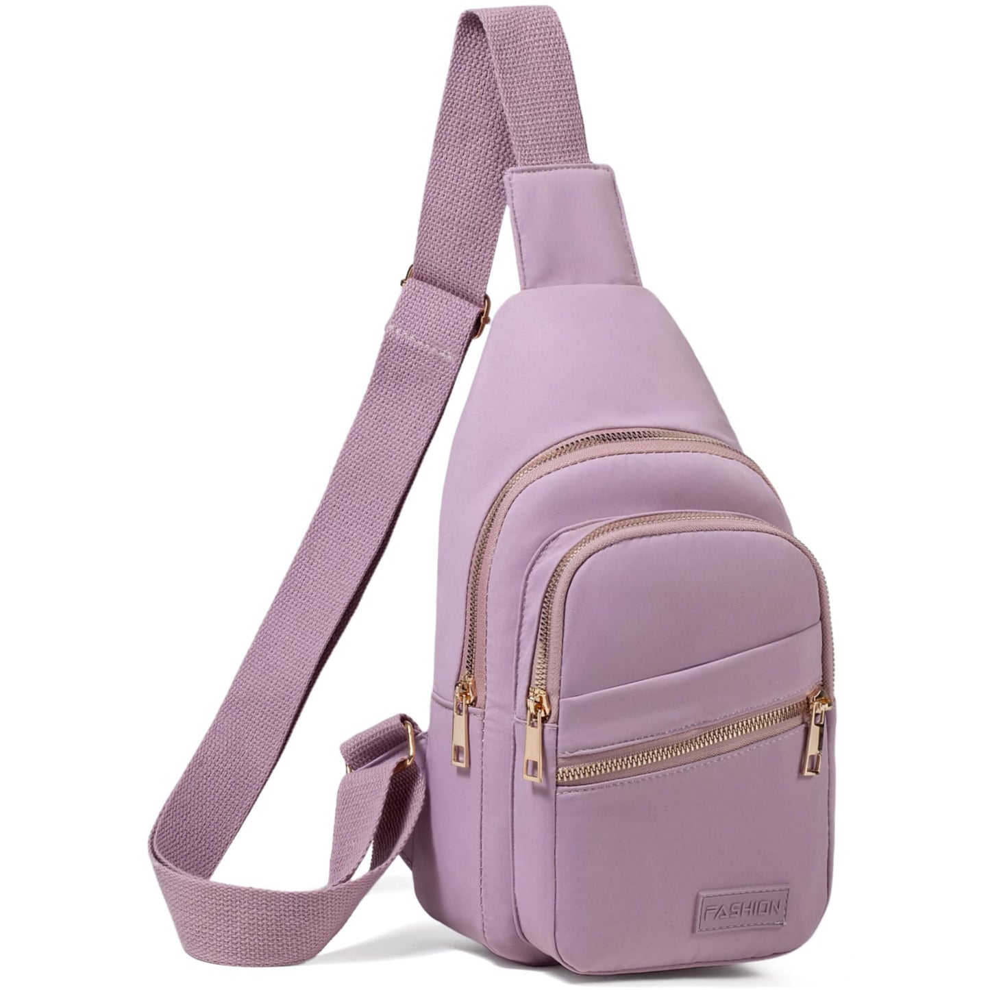Small Sling Backpack Crossbody Sling Bag for Women, Chest Bag Daypack Fanny Pack Cross Body Bag for Outdoors Hiking Traveling - Black