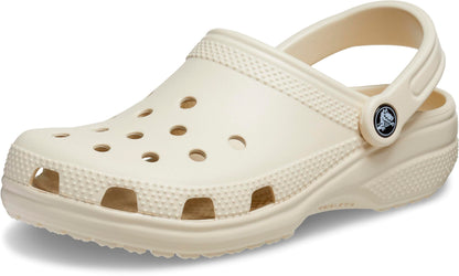 Crocs Unisex Classic Clogs Clogs, Bone,7 UK Men/ 8 UK Women