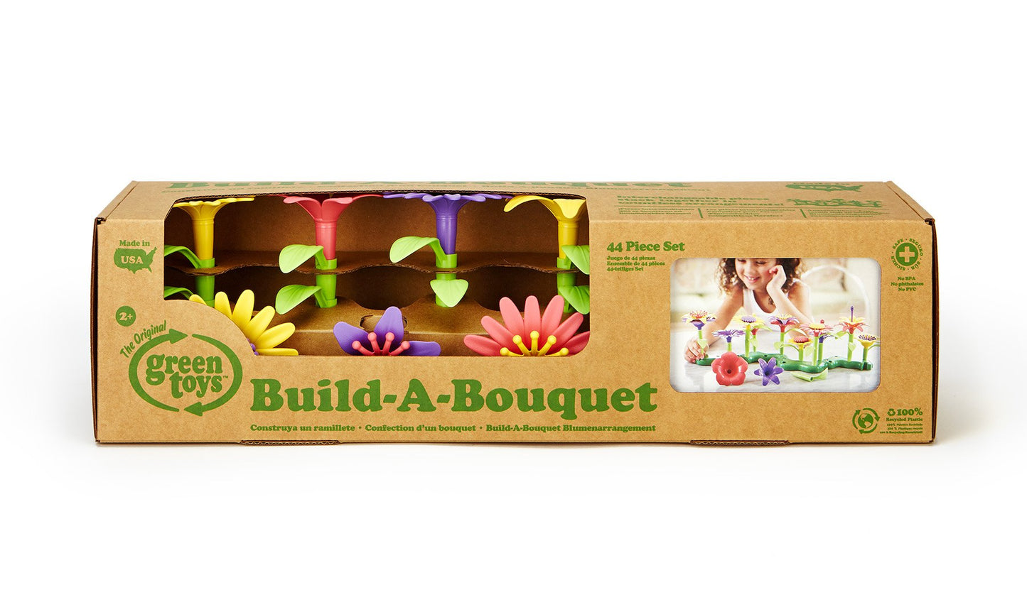 Green Toys Build a Bouquet Flower Set - Creative Toy Set