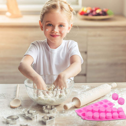 4 Pieces 3D Fall Candy Molds Halloween Pumpkin Candy Mold Thanksgiving Maple Leaf Shaped Fall Candy Chocolate Mold Ice Cube Tray for Halloween Candy Muffin Chocolates Cake Soap, Candle