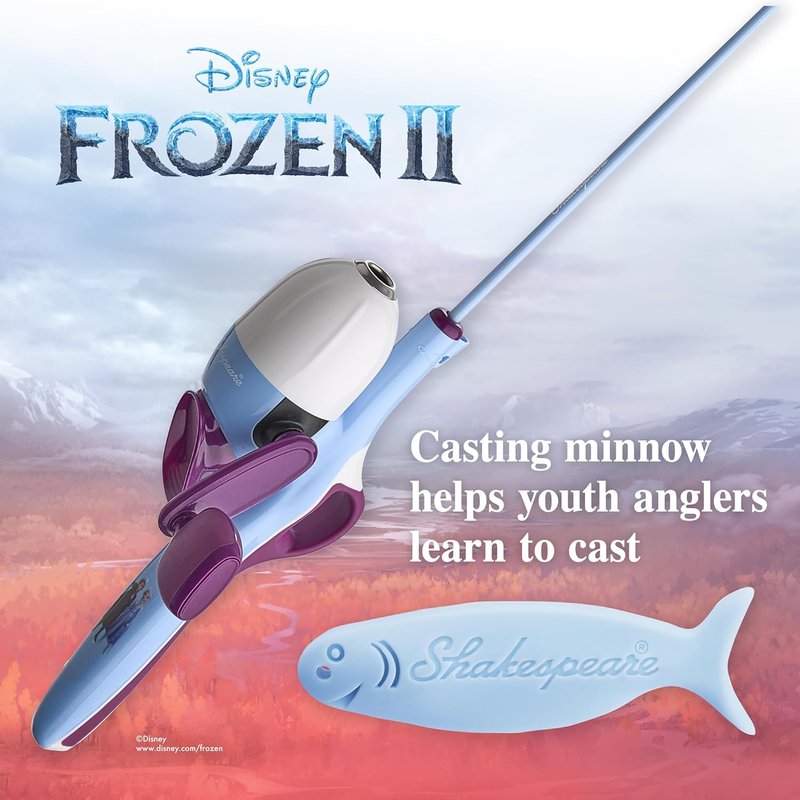 Youth Fishing Rod and Reel Combo - Lightweight, Durable Design for Easy Casting | Perfect for Beginners
