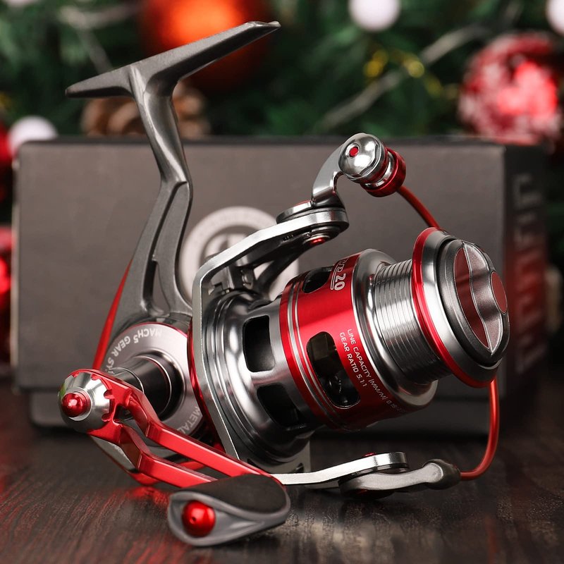 TRUSCEND Spinning Fishing Reel, Aviation Metal Material Body Reels, Industrial Durable-Strength, High Speed & Stability, Ultra-Light & Powerful, Smoother & Durable, Saltwater Freshwater Fishing Gear