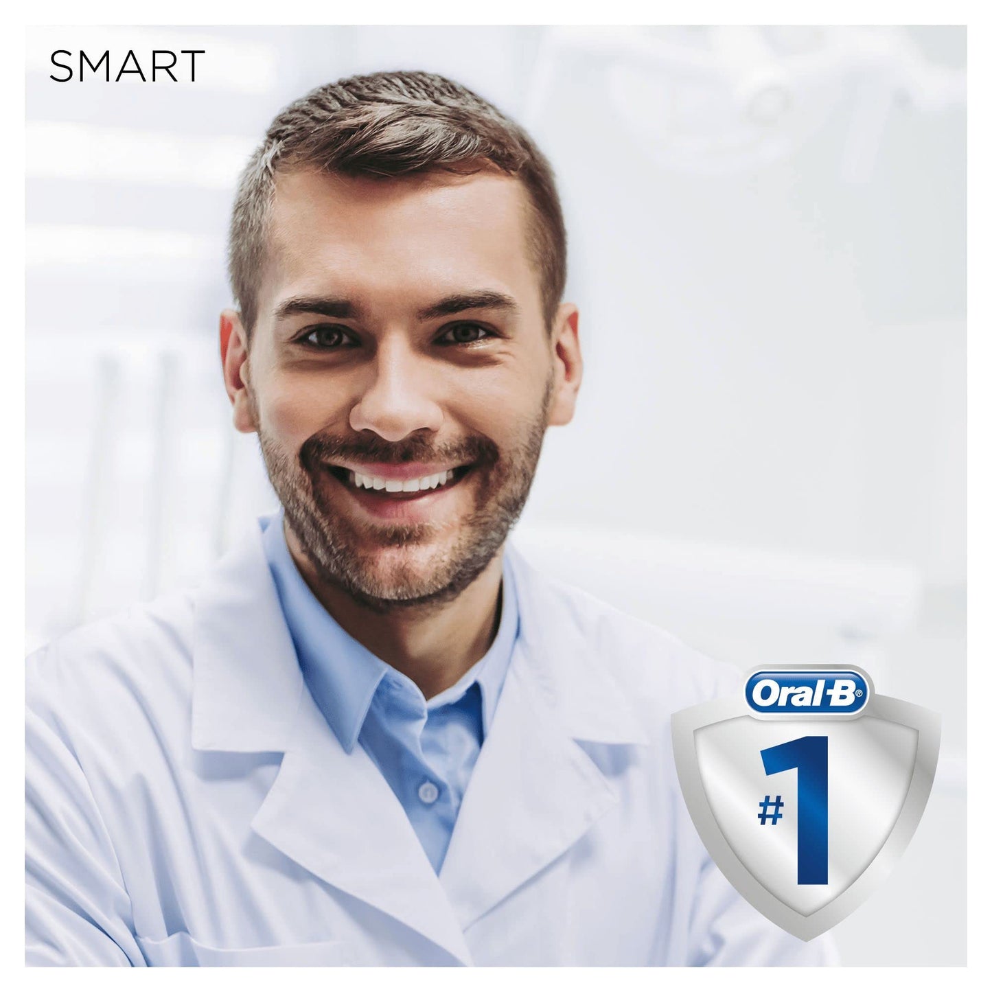 Oral-B Smart 6 Electric Toothbrushes For Adults, App Connected Handle, 3 Toothbrush Heads & Travel Case, 5 Modes, Teeth Whitening, 2 Pin UK Plug, 6000N