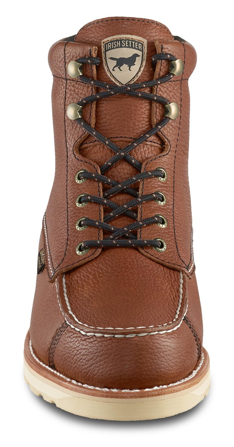 Irish Setter, Wingshooter, Men’s, 7", Waterproof, Hunting Boot, Amber, 8.5 EE (Wide)