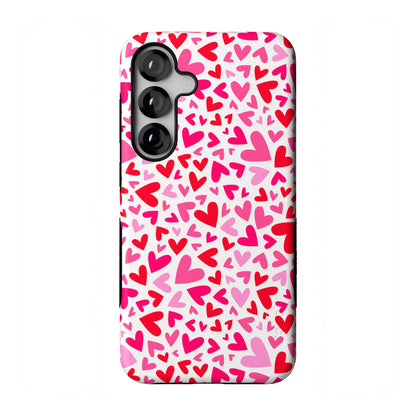 Casely Galaxy S25 Plus Case | Ink & Iris | Vintage Floral | Compatible with MagSafe | Bold Protective Design