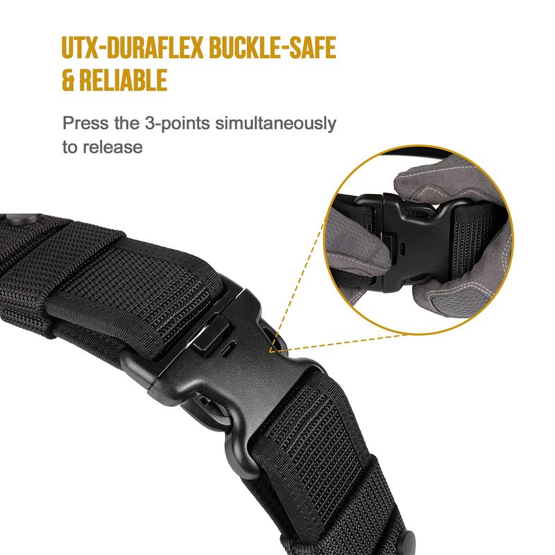 VISMIX Duty Blet, 2" Security Nylon Duty Belts Law Enforcement with 4 Belt Keepers