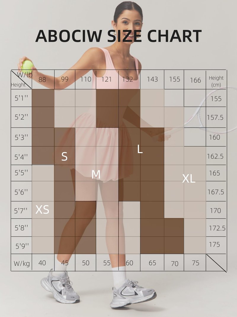 ABOCIW Tennis Dress with Built Shorts Square Neck Pleated Athletic Dress Sleeveless Backless Workout Golf Dress Summer Mini Dresses for Women Black Medium