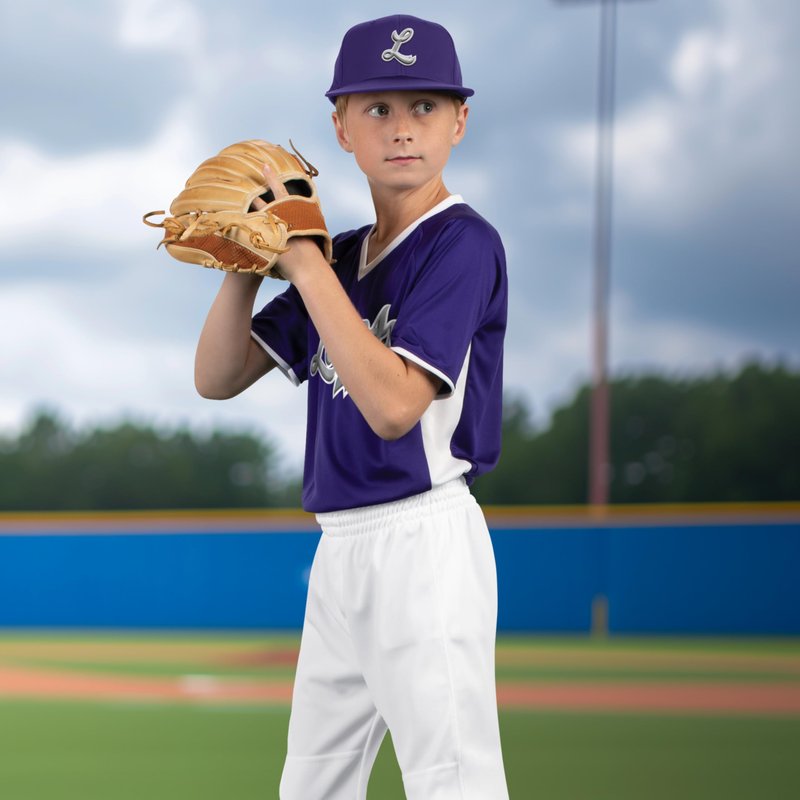 Augusta Sportswear Youth Gamer Pull-Up Baseball Pant Black XXS