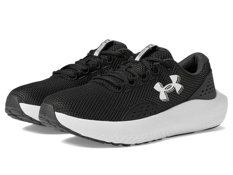 Under Armour Men's Surge 4, (002) Black/Anthracite/White, 7.5, US