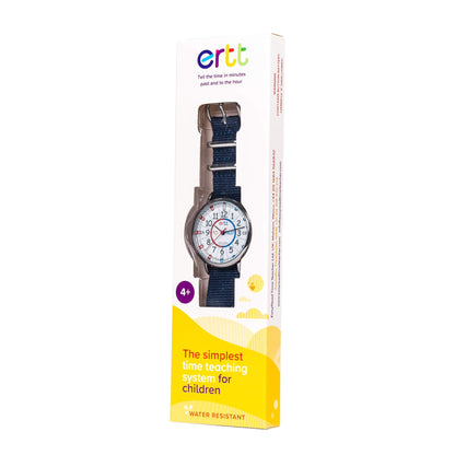ertt EasyRead Kids Time Teacher Watch - Kids Gifts - Watches for Boys & Girls - Children's Watch Analogue - Kids Watches for Boys Ages 5-7 - Learn to Tell The Time - 3 Step Educational Watch