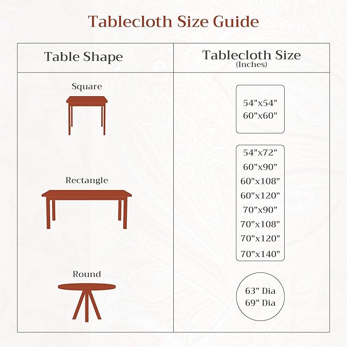 Maison d' Hermine Table Cloth Rectangle Table 100% Cotton 70 x 120 Inches Tablecloth Reusable Decorative Everyday Use for Dining Room, Farmhouse, Home, Party, Festive & Wedding Spring Summer - Colmar