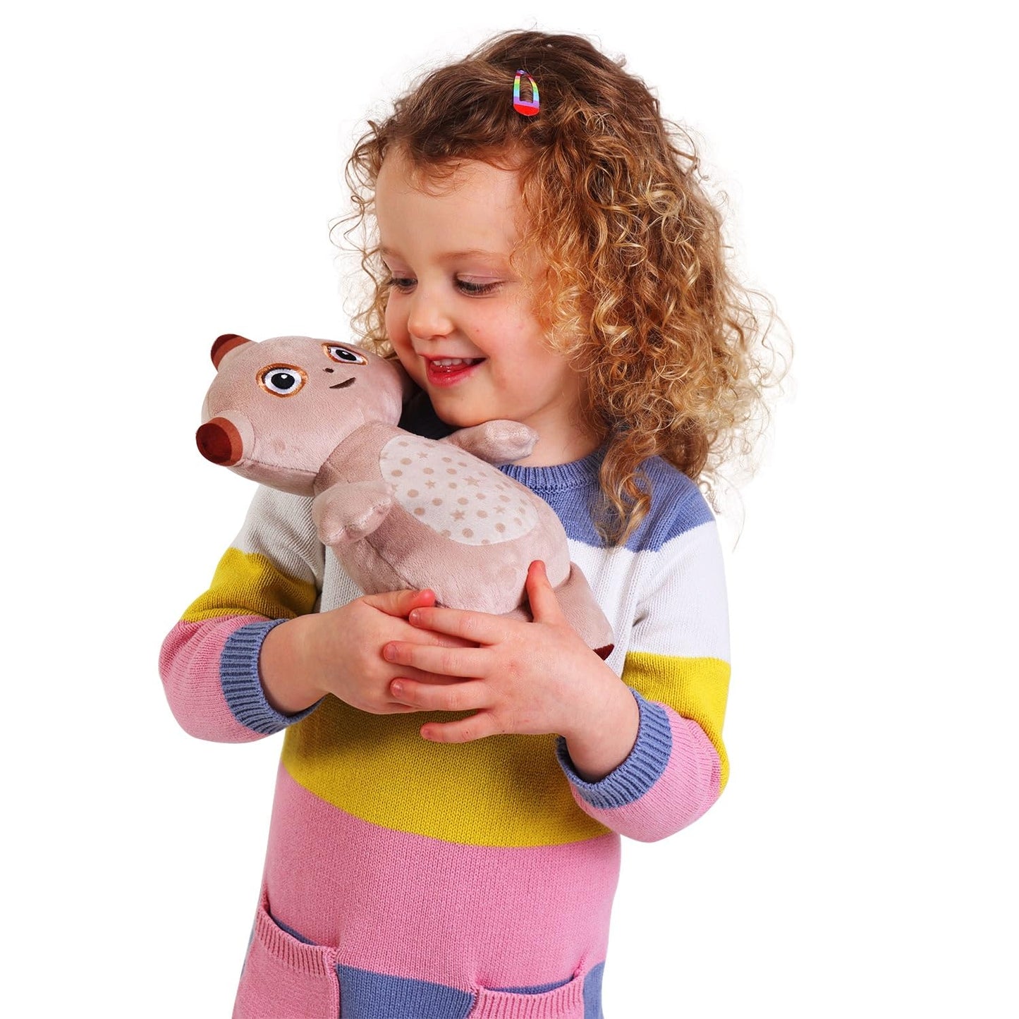 In The Night Garden Makka Pakka Talking Teddy Bear, Cbeebies Cute & sensory toys. Comforting sounds. Kids Toys & Baby toys 0-6 months, Brown