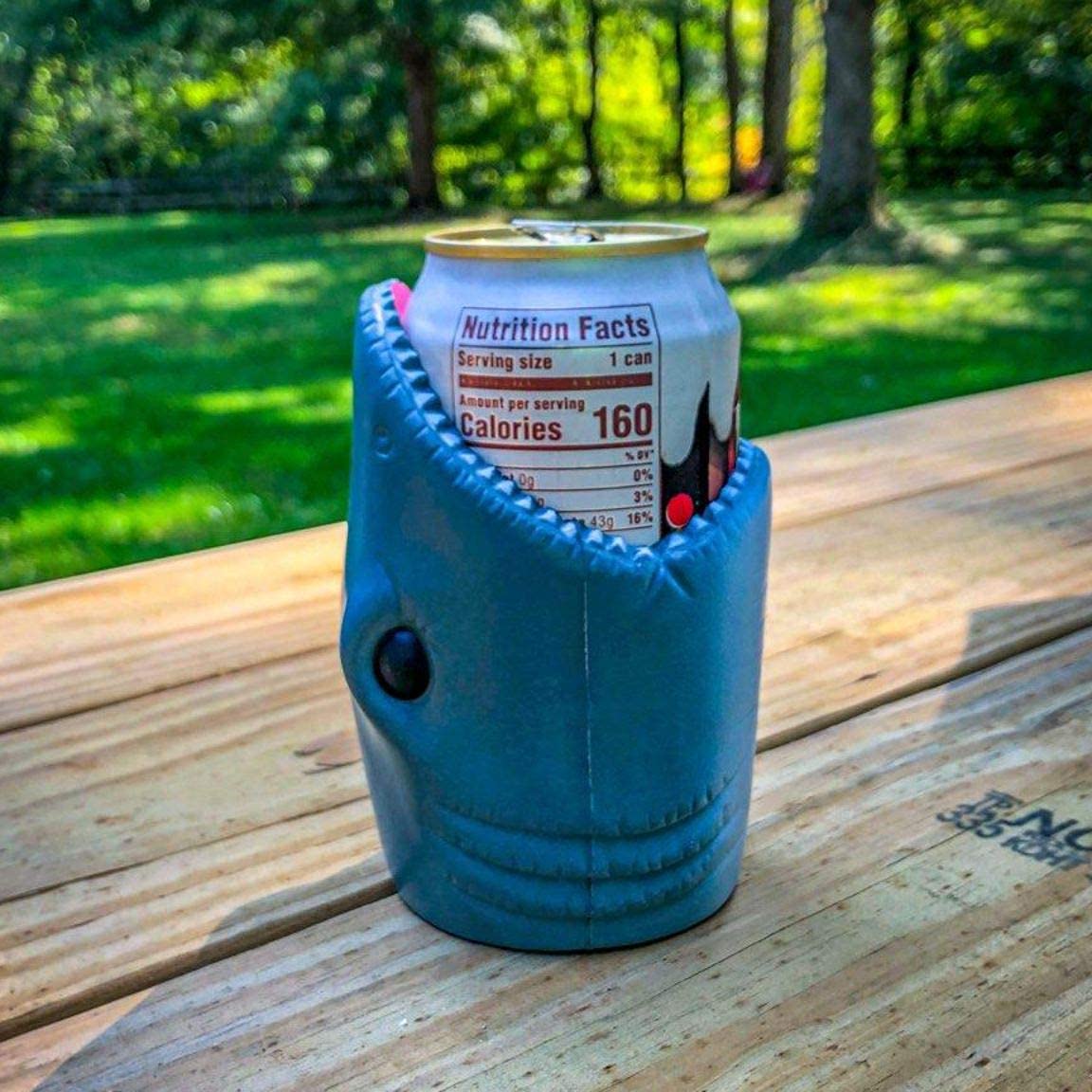 Shark Bite Can Coolie (2 Pack)