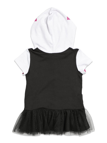 Spider-Man Spider-Gwen Ghost Spider Little Girls Cosplay T-Shirt and Leggings 6