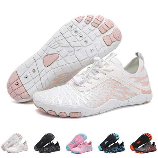 2026 New Barefoot Shoes for Women Mens,Hiking Barefoot Shoes Womens Footwear,Comfortable & Non-Slip Barefoot Vitality Shoe Women's Athletic Footwear,Wide Toe Box Water Shoe for Women Men White