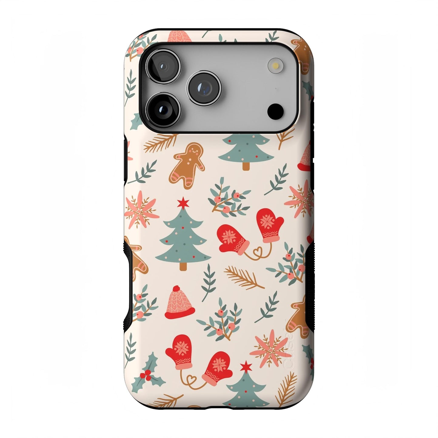 Casely iPhone 17 Pro Max Case | On The Dot | Maroon Polka Dot | Compatible with MagSafe | Bold Protective Design