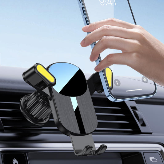 Car Phone Holder Mount Phone Mount for Car Windshield Dashboard Air Vent Universal Hands Free Automobile Cell Phone Holder Fit for iPhone Smartphone