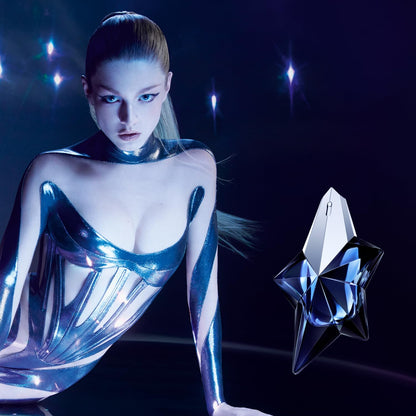 Mugler Angel Elixir - Eau de Parfum - Women's Perfume - Floral & Woody - With Sandalwood, Amber, and Vanilla - Long Lasting Fragrance - 3.3 Fl Oz