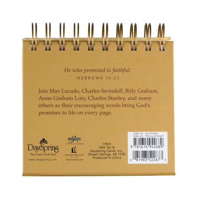 God's Promises Day by Day: 365 Inspiring Thoughts - Perpetual Calendar DayBrightener from DaySpring