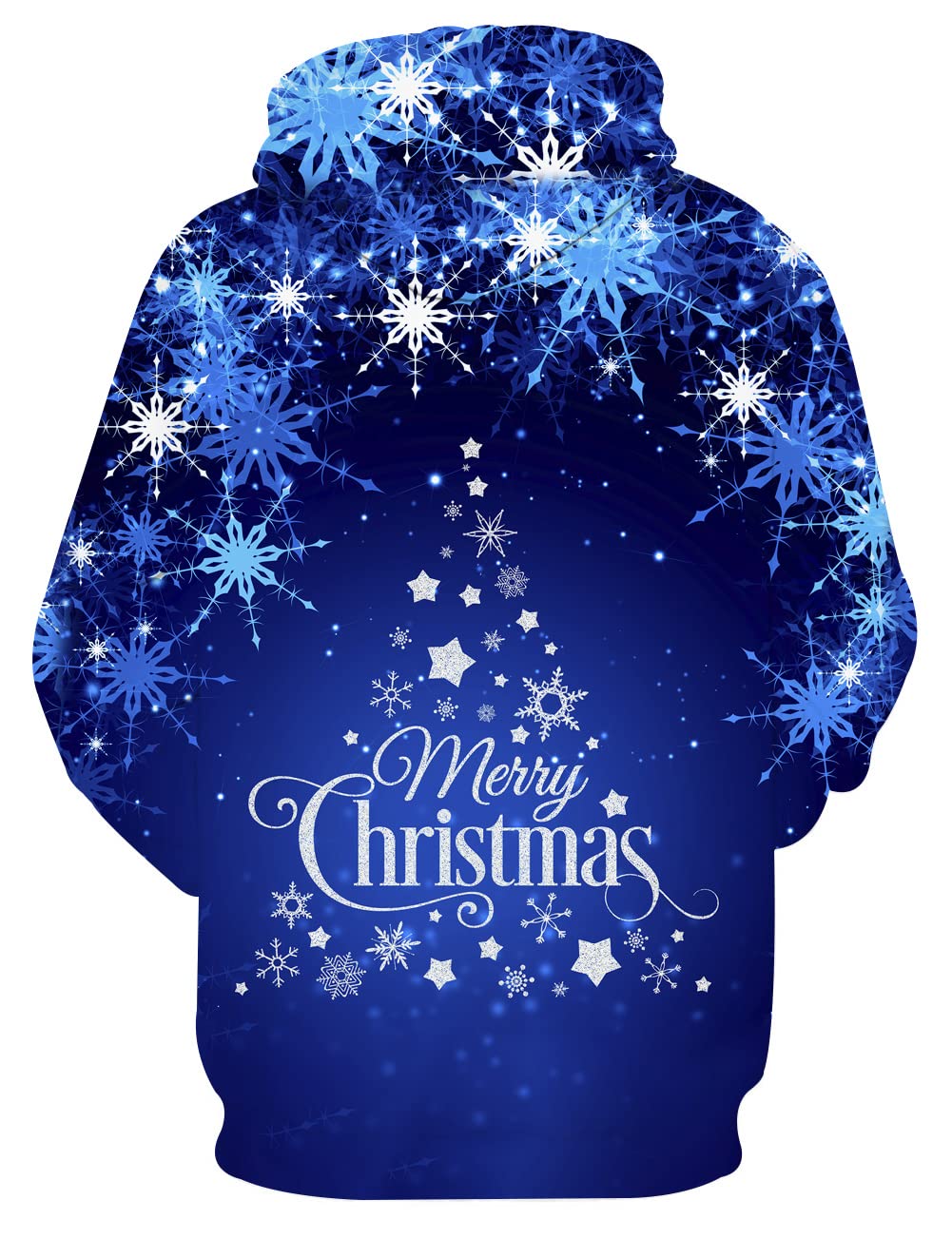 Hgvoetty Men Christmas Hoodies 3D Ugly Christmas Sweatshirts Graphic Hooded Swatshirts for Christmas Party L
