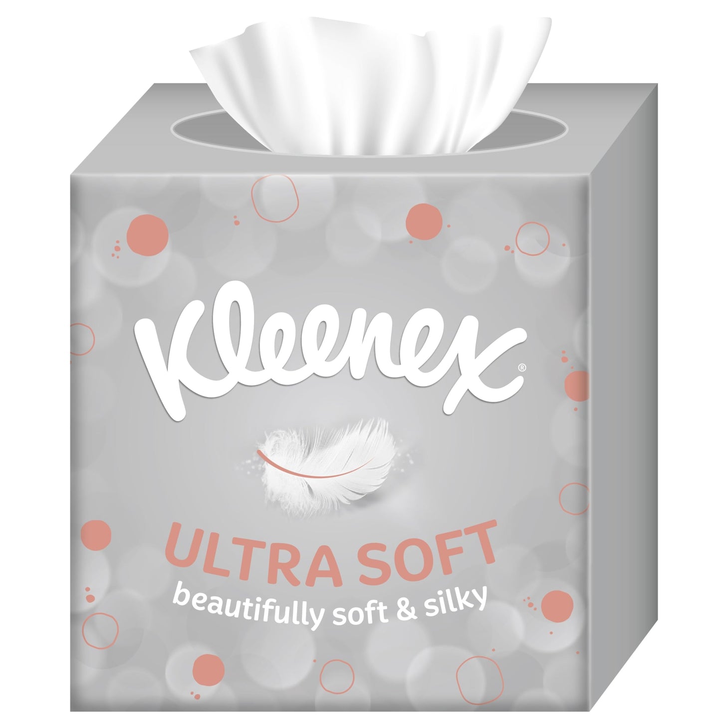 Kleenex Ultra Soft Facial Tissues - Pack of 12 Cube Tissue Boxes - Our Softest Tissue - Supremely Soft And Silky Designed With Luxury In Mind