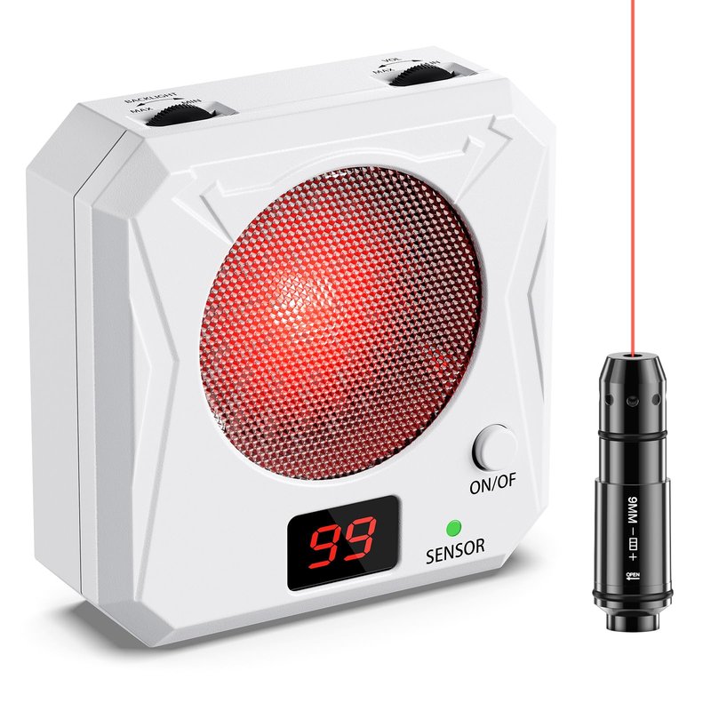 ROTSGNEE 9mm Training Cartridge Laser Target for Dry Fire Training System