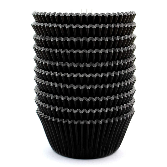 Eoonfirst Black Foil Cupcake Case Liners New Year Baking Muffin Paper Cups 198 Pcs