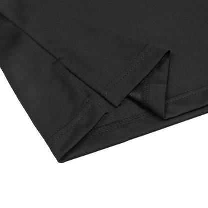 DEHANER American Blank Football Jersey Replica Mesh Halloween T-Shirts V-Neck Fashion Sports Pullover Red/Yellow Stripe-Black Jersey Size 2X-Large