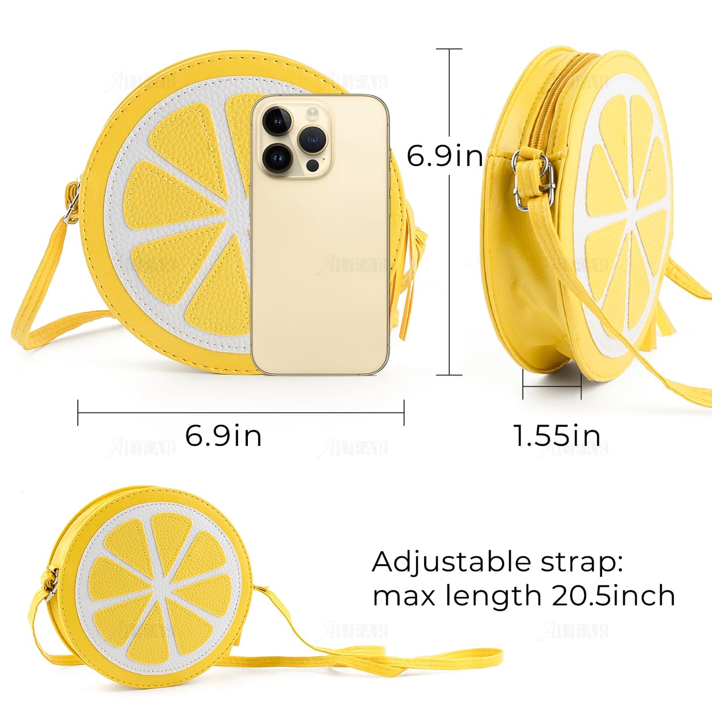 AUEAR, Cute Ladybug Purse Mini Pu Leather Crossbody Bag Wallet Pouch for Women