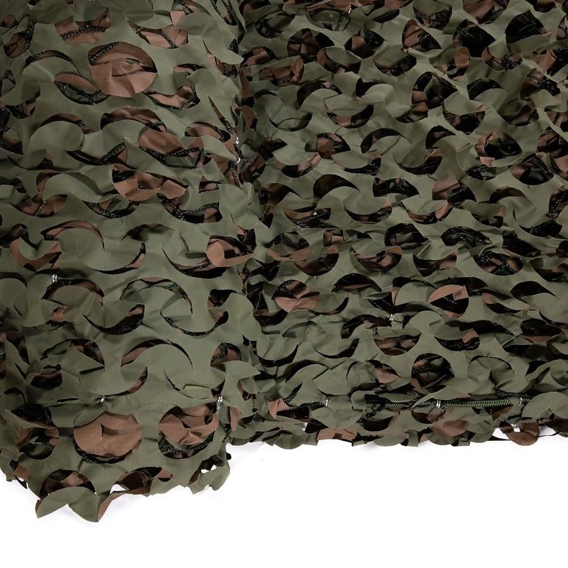 CamoSystems Premium Series Camouflage Military Spec Net with Mesh Netting Attached, Large, 9'10" x 19'8", Original Camo - Green/Brown