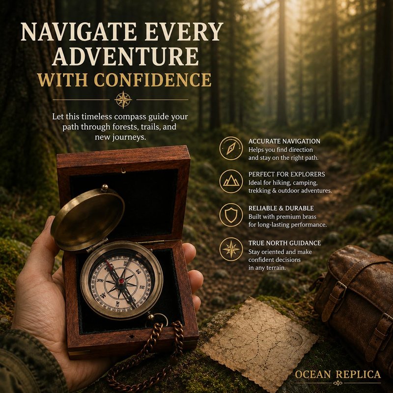 Mom to Son Compass – Engraved Compass Gift for Son from Mom – Birthday, Graduation, Confirmation, Parting or Sailor Gift – Inspirational Keepsake for Boys & Men
