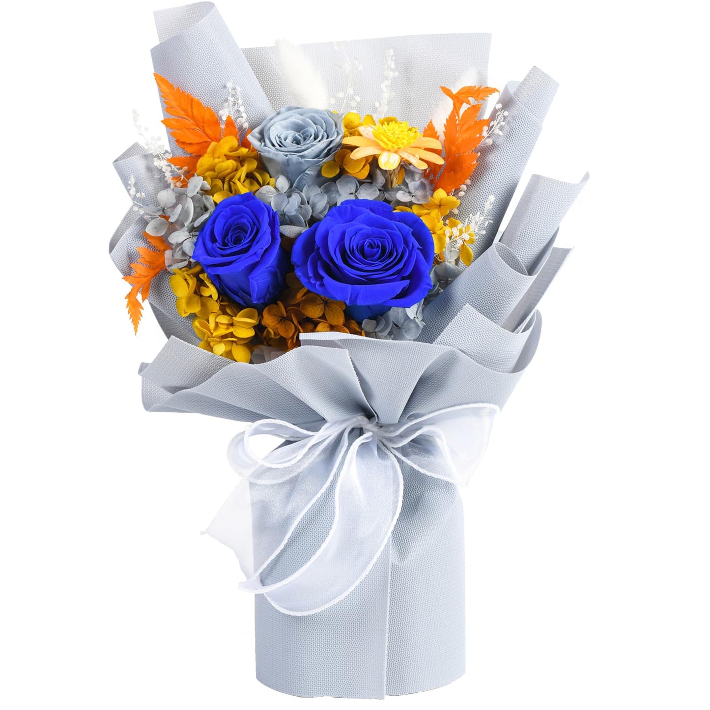 lovenfold Flowers for Delivery,Preserved Flowers Bouquets,Purple Rose Bouquets That Last 1-3 Years,Birthday Flowers Gifts for Women Mom Grandma Wife Friends