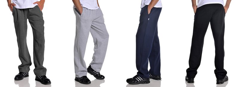 Pro Club Men's Open Bottom Comfort Fleece Sweatpant, Khaki, 2X-Large