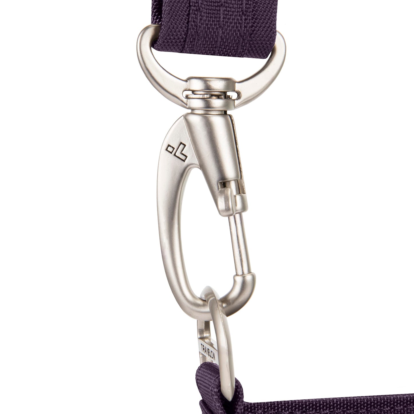 Travelon Anti-theft Classic Mini Shoulder Bag Sling Tote, Purple