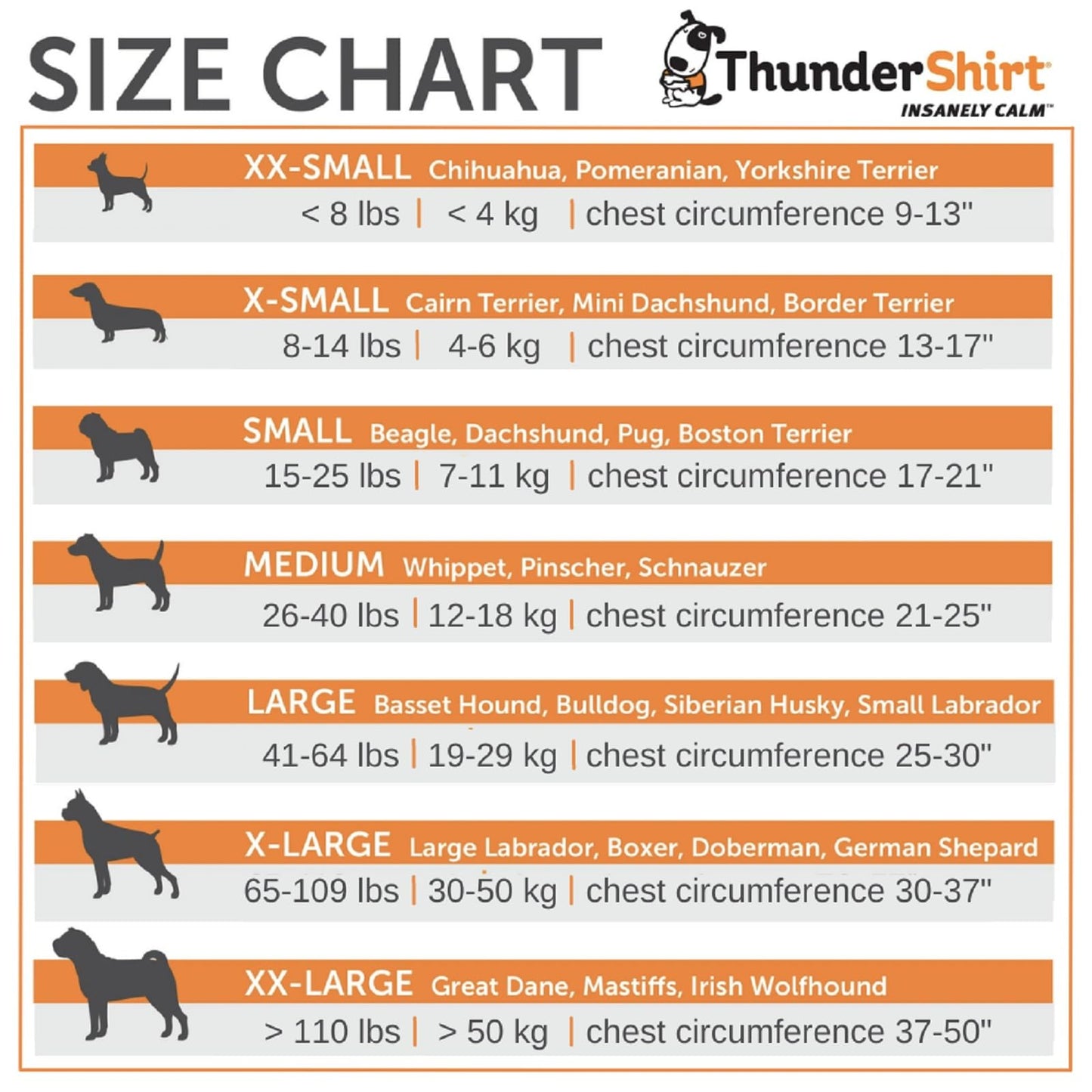 Thundershirt Anxiety Dog Shirt Heather Grey (Medium)