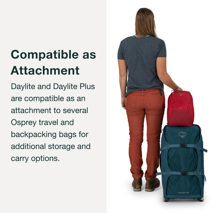 Osprey Daylite Plus Commuter Backpack - Lightweight, Everyday Pack with Laptop Sleeve and Water Bottle Pockets - Ideal for Work, School, and Travel with Versatile Storage, Cascade Blue/Latte Brown