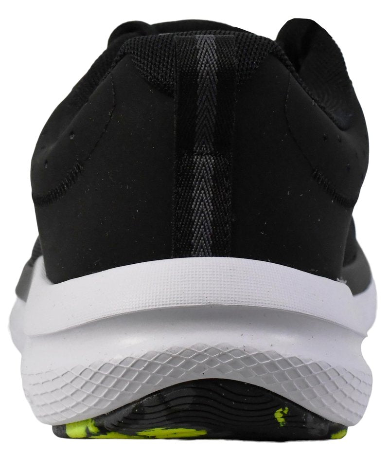 Under Armour Men's Charged Assert 10, (004) Black/Black/High Vis Yellow, 7.5, US