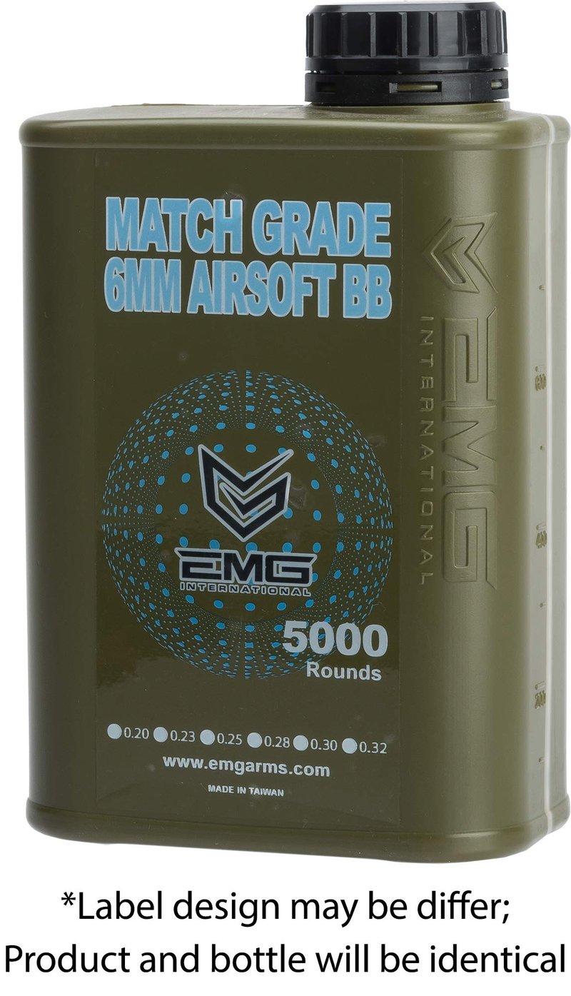 Evike EMG International Match Grade 6mm Airsoft BBS - 5000 Rounds (Weight: .28g)